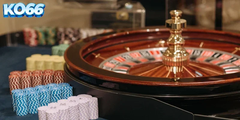 Bí quyết chơi Roulette KO66: Cẩm nang thực chiến tối ưu 1 Giao diện bàn cược Roulette trực tuyến tại nhà cái KO66