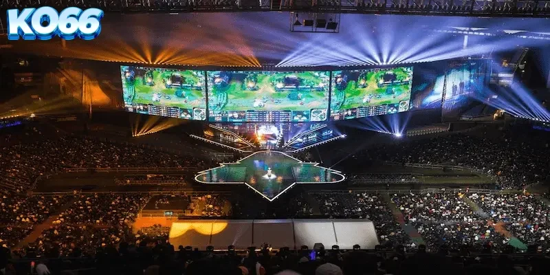 Cá cược esports Liên Minh KO66: Sân chơi chuyên nghiệp cho người đam mê MOBA 1 Giao diện sảnh chờ cá cược esports Liên Minh KO66 với các trận đấu đang diễn ra