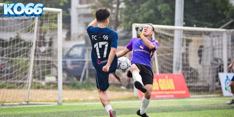 Giao diện sảnh cược thể thao và danh mục giải đấu futsal thế giới tại KO66